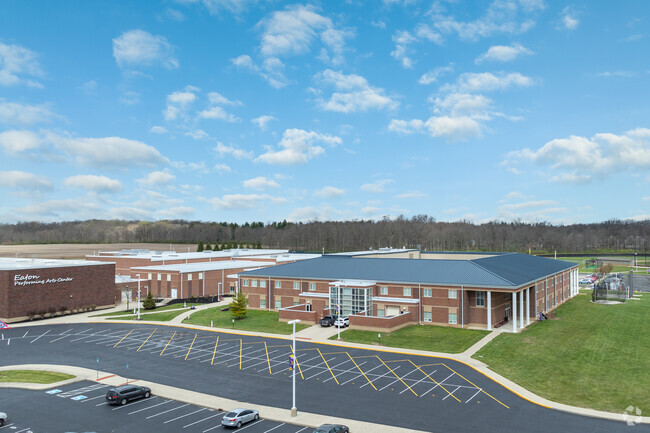 Eaton High School has approximately 530 students.