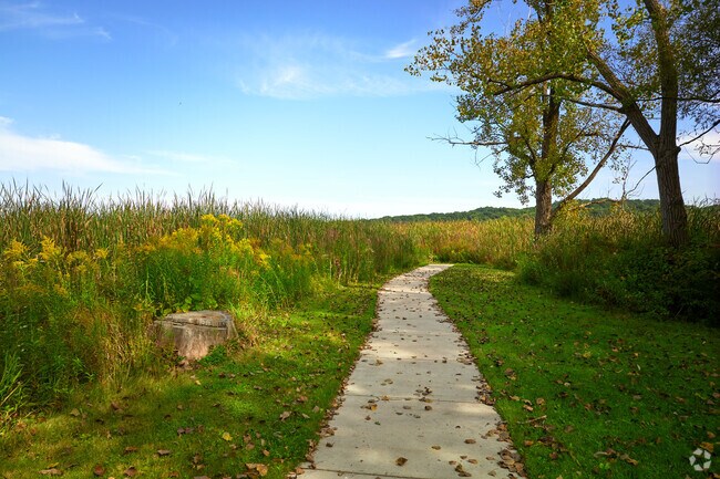 Take a nice and soothing walk along the Irondequoit Bay.