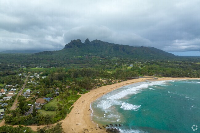 Residents are walking distance to Anahola Beach Park.