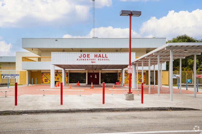 Joe Hall Elementary School has the highest quality teachings for students.