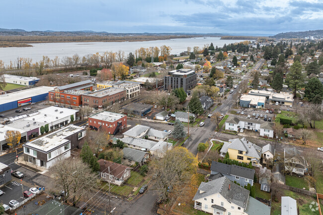 Waahougal located on the banks of the Columbia river.