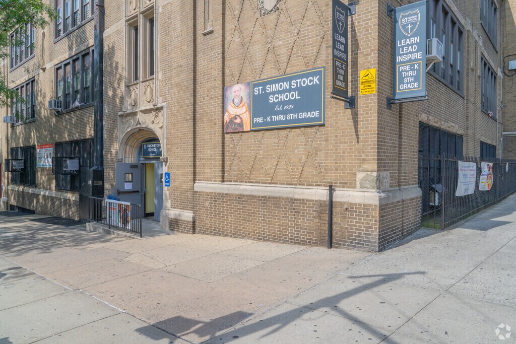 St Simon Stock School provides education in the neighborhood of Fordham Heights NY.