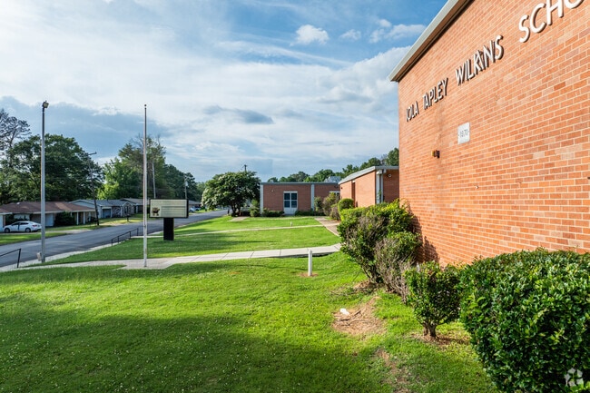 The curriculum at Wilkins Elementary School includes innovative teaching methods.