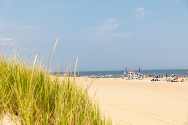 You can find peace and tranquility on the beach in Sea Girt.