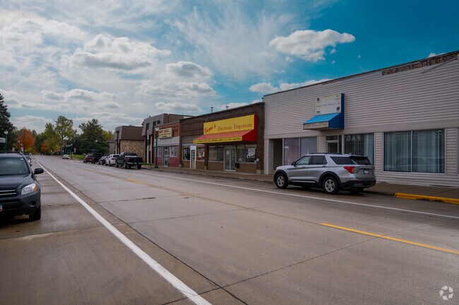 Various shops make up downtown Le Center.