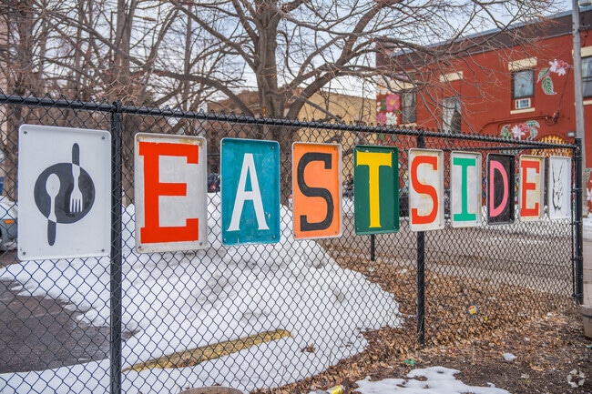 Eastside pride is displayed along Payne Ave in the Payne-Phalen neighborhood.