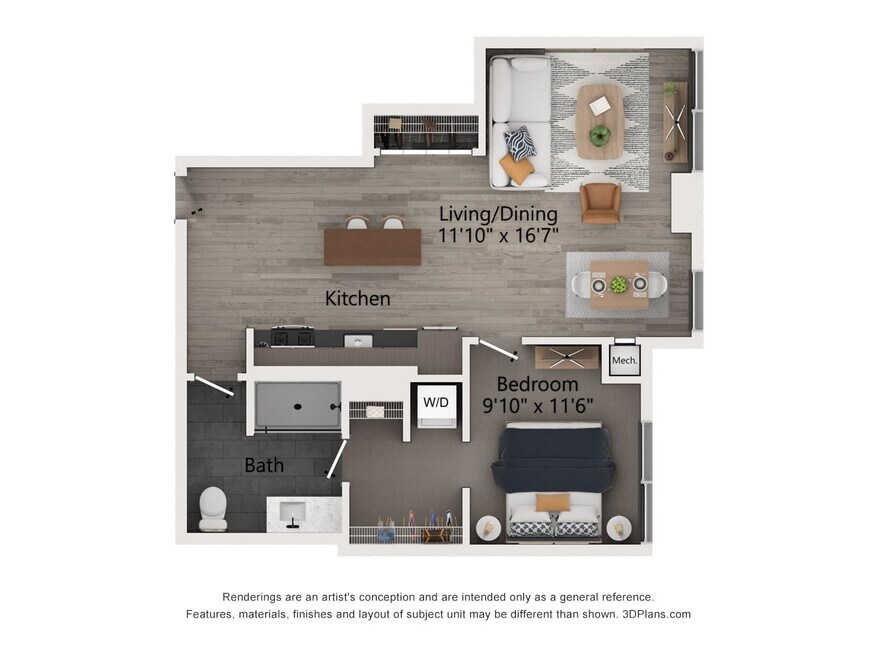 1415 W Randolph St unit 1024, Chicago, IL 60607 - photo 1