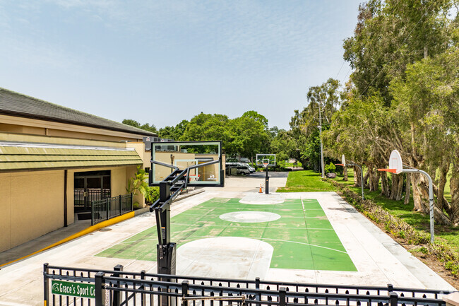Our Savior has a nice play area for students.