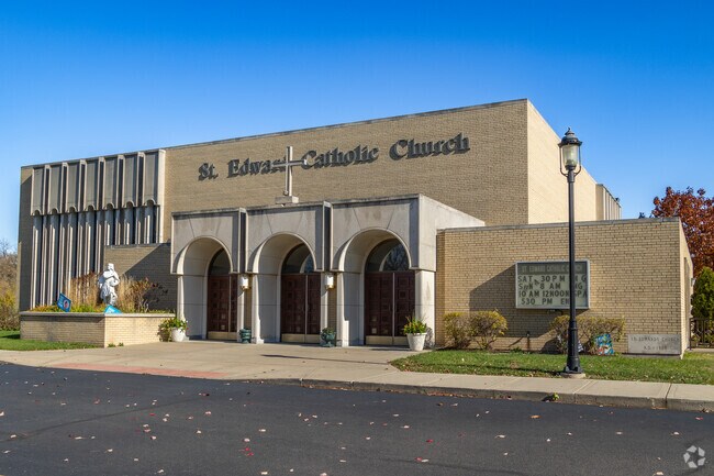 St. Edward Catholic Church is one of the many options for faith in the area.