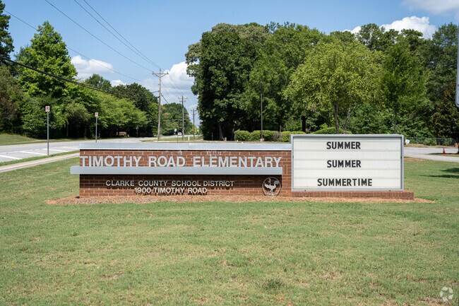 Timothy Elementary School is one of the top rated schools in the area.