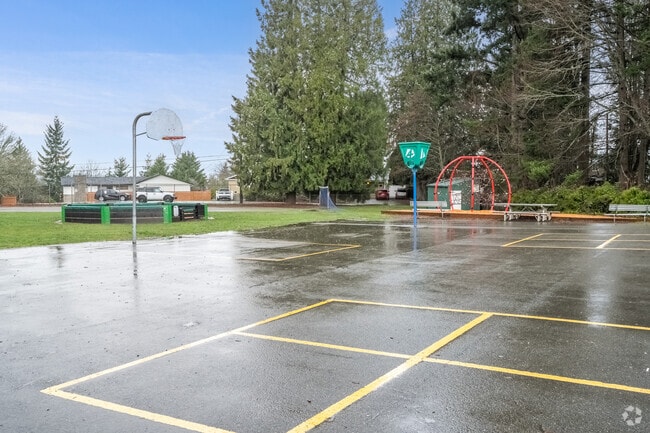 Westgate Elementary School basketball court.