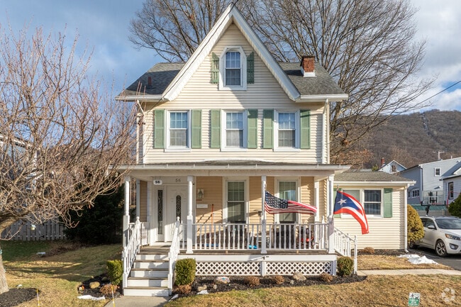 Colonial style homes in Beacon have a true classic, small town feel.
