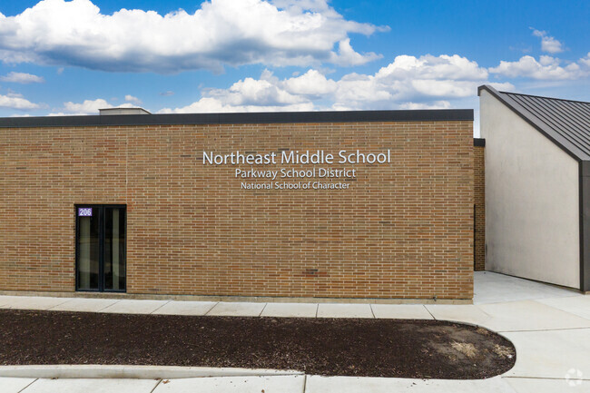 33% of students at Parkway Northeast Middle are at least proficient in Math.
