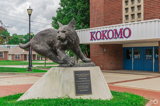 Kokomo Memorial Gymnasium is a historic gym built in 1949 and is still in use today.