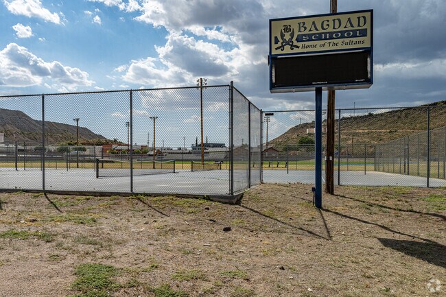 Sultan pride on display at Bagdad High School.