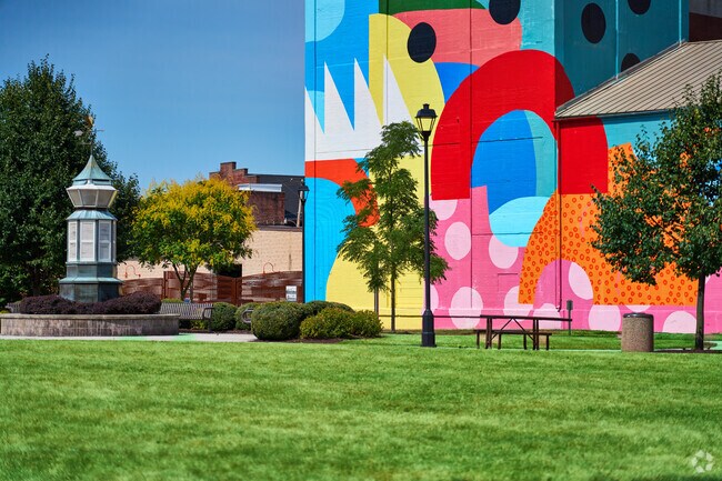 Meritus Park offers a peaceful and vibrant place to enjoy a walk or place to rest.