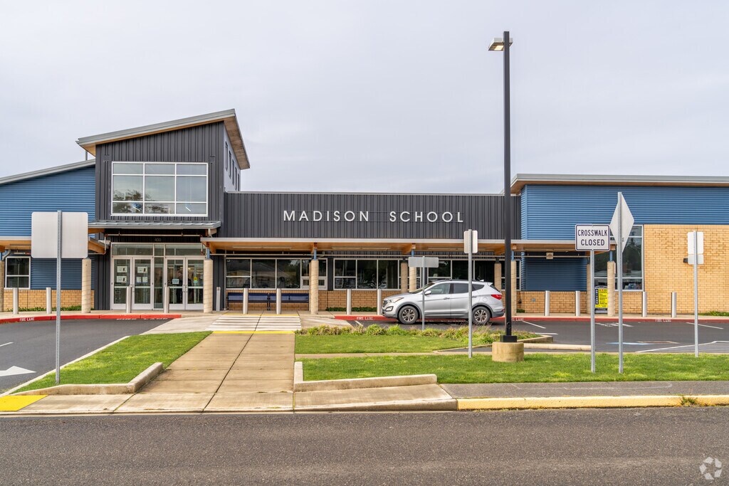 Madison Elementary School serves grades K-5 in Coos Bay.