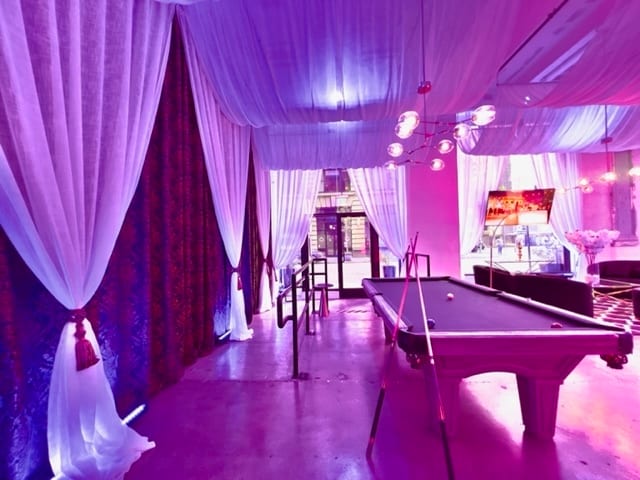 Resident Lounge Pool Table