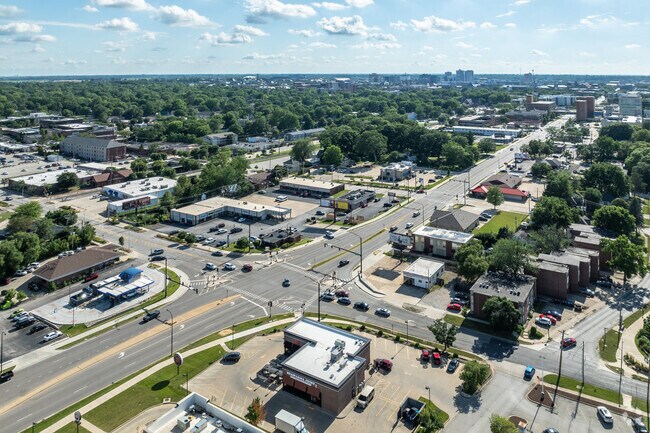 University Avenue is one of the main thoroughfares in the West Urbana neighborhood.