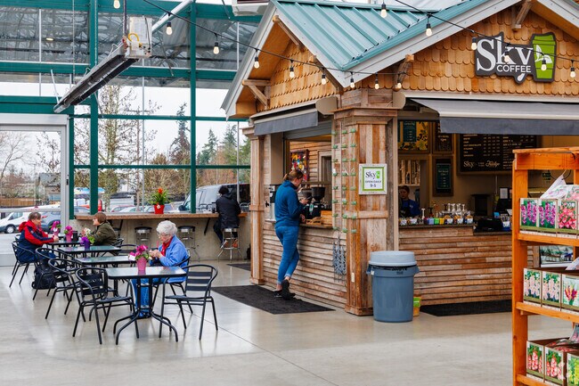 Gardening enthusiasts can get all of their garden needs at the Sky Nursery.