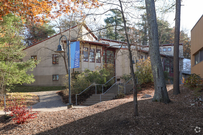 Waring School is  a private day school for grades 6-12 nestled into the woods of Beverly.