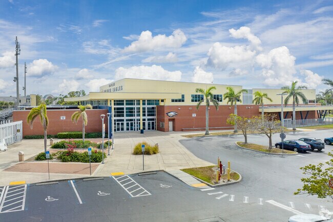 Naples High School  near Park Shore receives a ranking of B- from  Niche Schools.