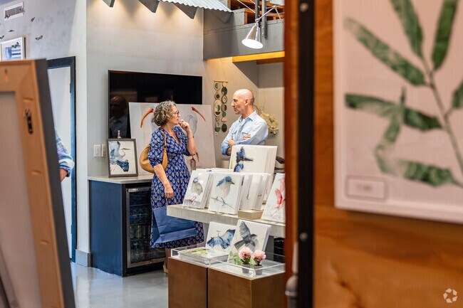 The Feathers & Flora Trunk Show is a special artist event at Republic of Decor near Autumn Woods.