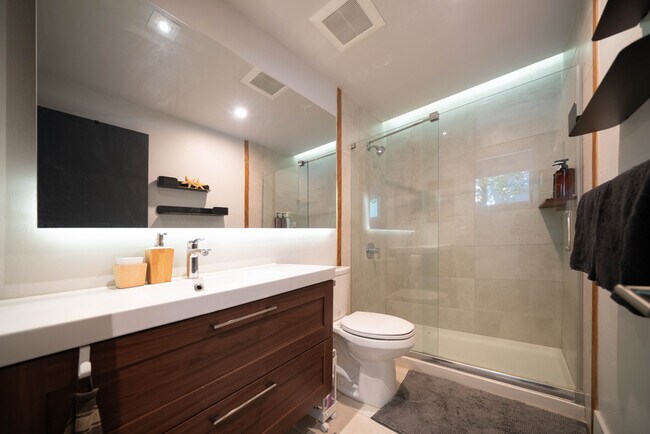 Bathroom with shower