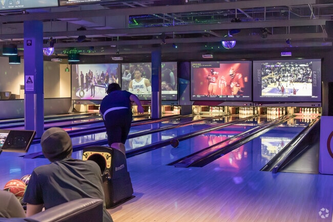 Round1 Bowling is a great place to show off your bowling skills in Downtown Burbank.