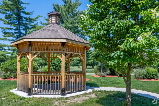 Your family can rent a secluded gazebo at Riverside Park in Janesville.