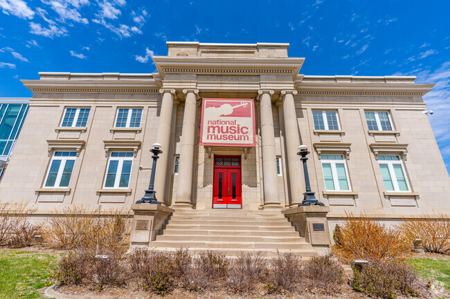The National Music Museum is located on campus at University of South Dakota in Vermillion.