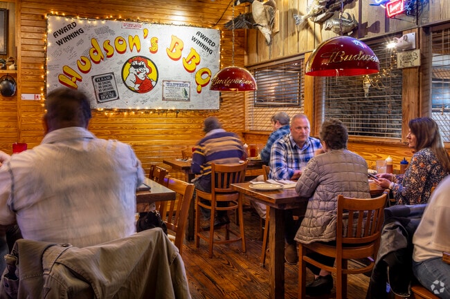 Hudson's Smokehouse BBQ in Oak Grove is a barbecue buffet known for its cornbread.