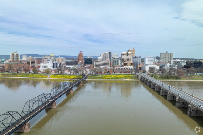 Downtown Harrisburg is just 3 miles from Camp Hill.