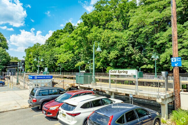 The Cold Spring train station connects Philipstown residents to New York City.