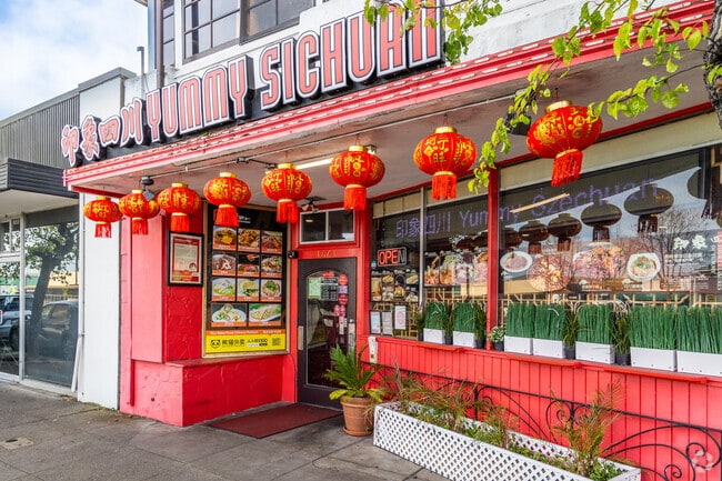 A highly regarded Chinese restaurant sits on the border of Capuchino.