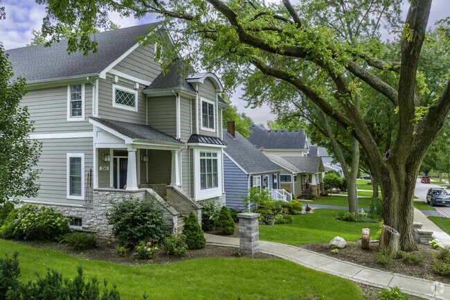 Quiet, tree lined streets with well maintained yards are found throughout North Naperville.
