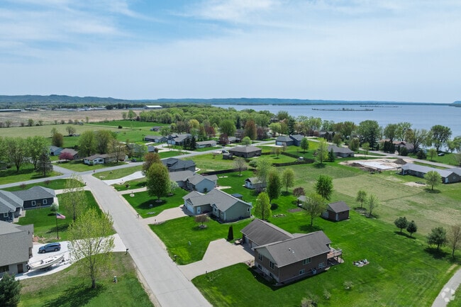 Central Brice Prairie mixes newer homes, lakefronts, and open farmland.