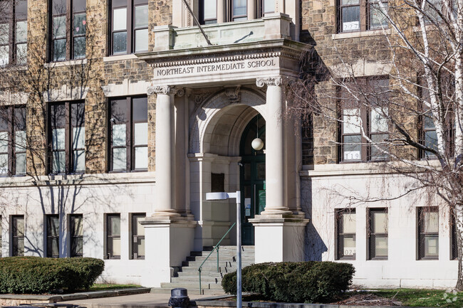 Northeast Intermediate School in Scranton, PA serves students from grades 5-8.