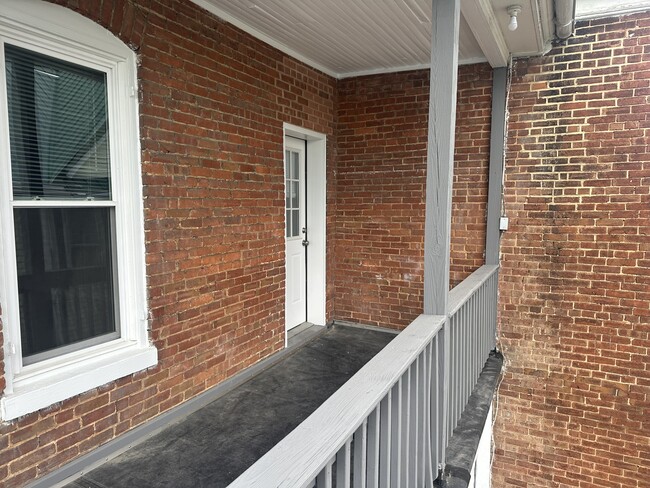 Porch entry door