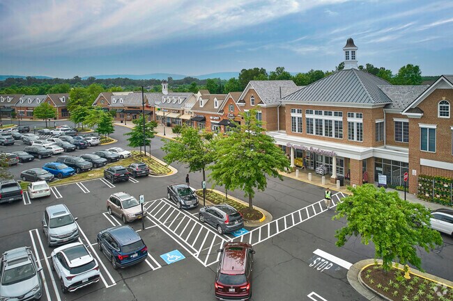 Dominion Valley Market Square offers dining and shopping options.