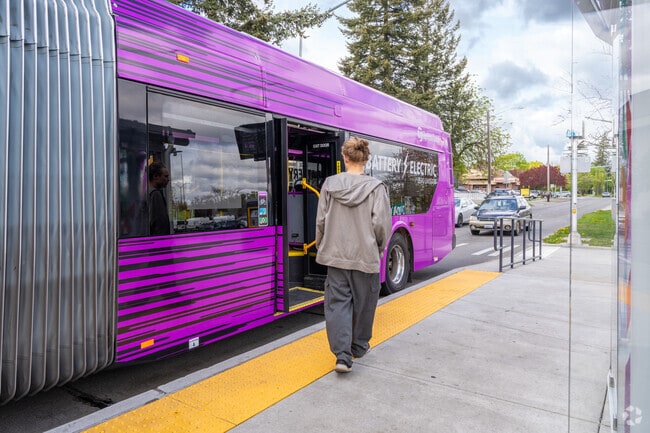 The Logan neighborhood has lots of public transportation options.