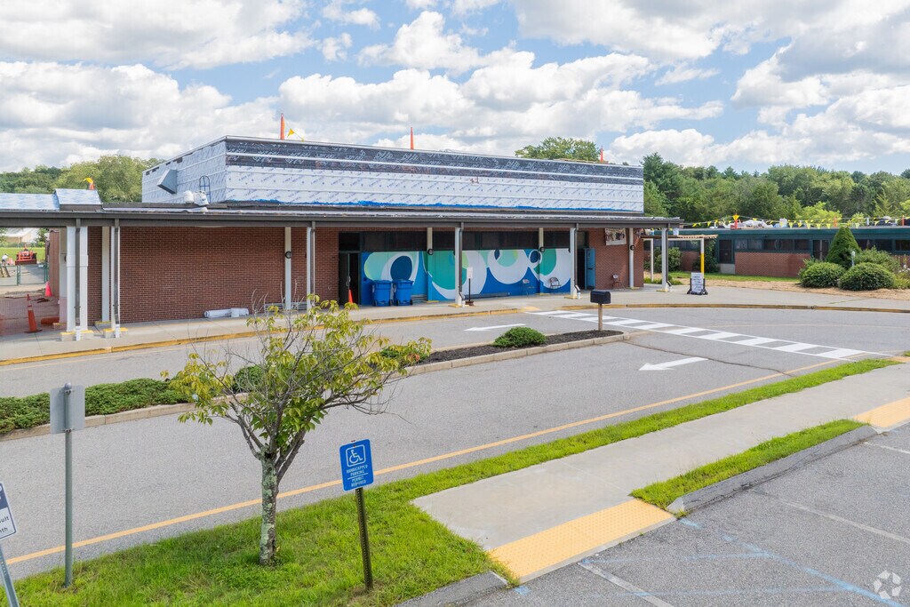 Juliet W. Long School is part of a small cluster of public schools in the Ledyard area.