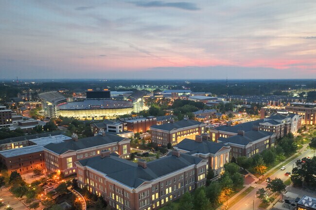 Cary Woods residents often find themselves at Jordan-Hare Stadium for a football game.