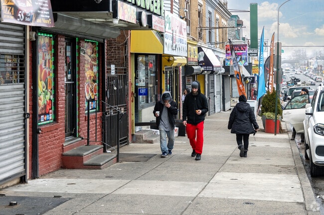 One of Olney's main business areas is 5th Street.