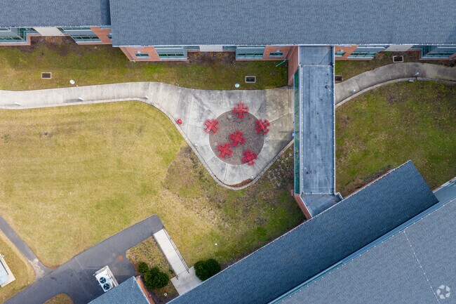 Hallowell Elementary in Horsham has a fantastic and safe courtyard.
