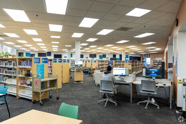 The Dusenberry-River Library is just minutes north of Old Fort Lowell.