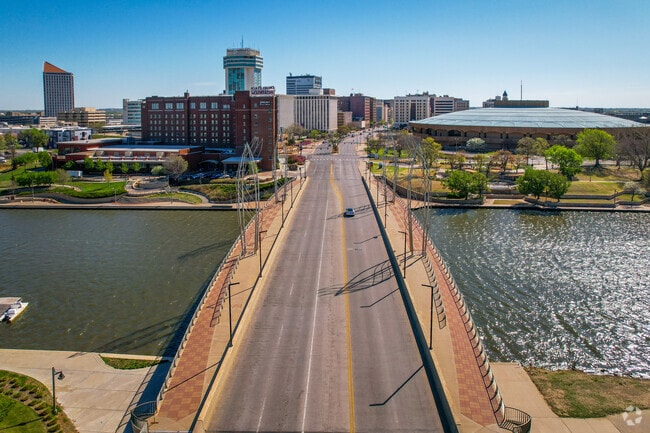Enjoy a Nice Walk Over the Arkansas River and Find Yourself in the Heart of Downtown in Minutes from Delano