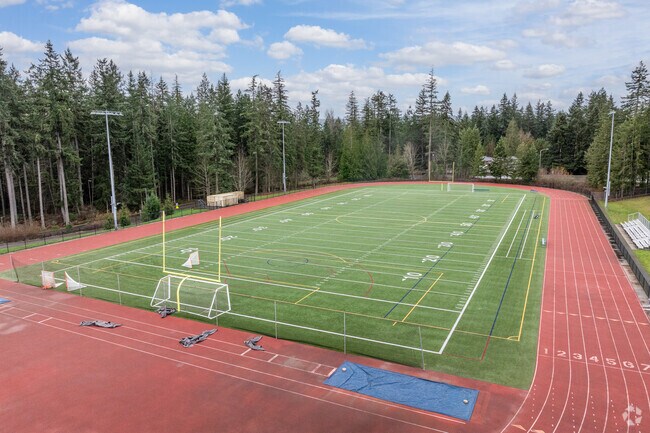 Pine Lake Middle School football field.