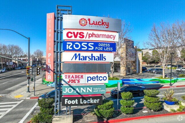 El Cerrito Plaza is a central shopping area for everyone in El Cerrito.