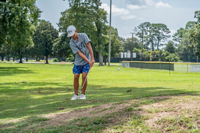 Golf is available for all ages at Forsythe Park.
